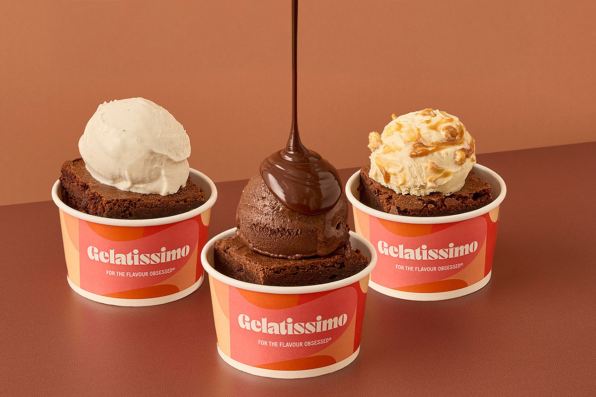 Gelatissimo Brownie Dessert (image supplied)