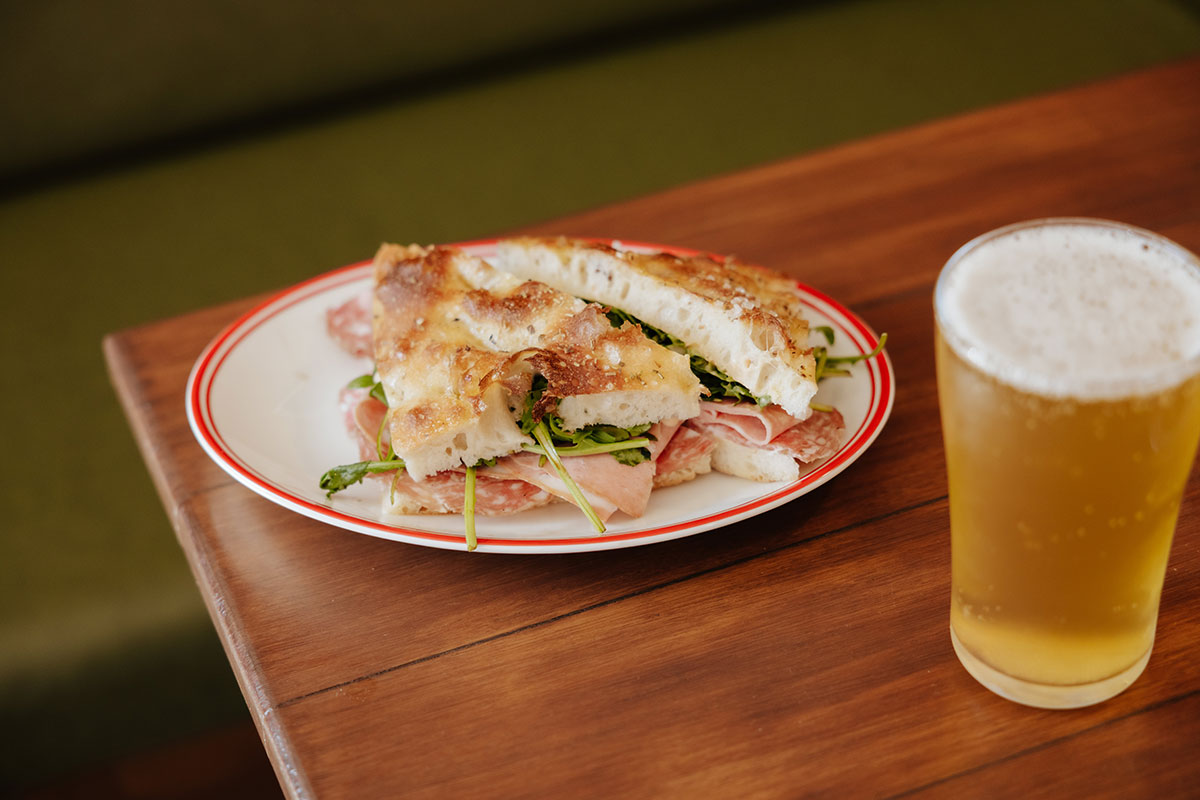 Salumi Focaccia, Bread Winner Sandwiches, Kingscliff (Image: © 2025 Inside Gold Coast)