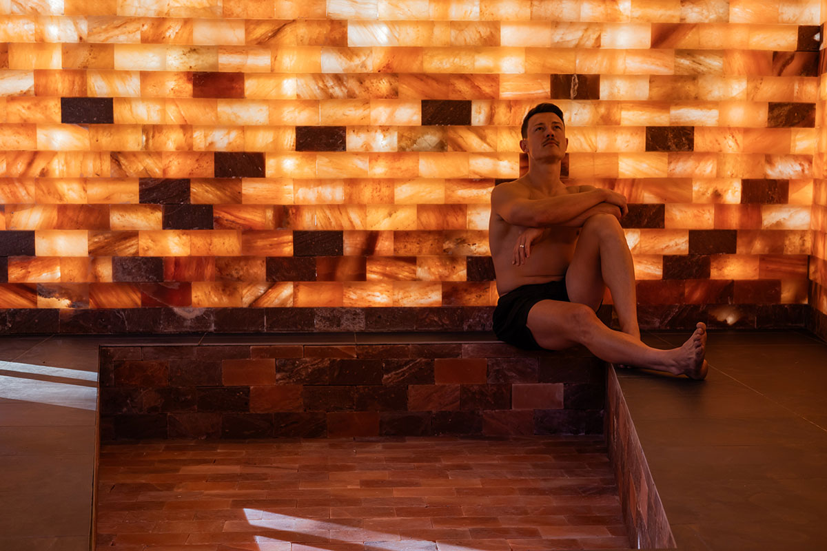 Himalayan Salt Sanctuary at SOL Elements Bathhouse, Mount Tamborine (image supplied)