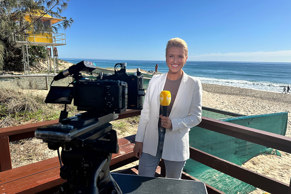 Mia Glover, Channel 9 news reporter (image supplied)