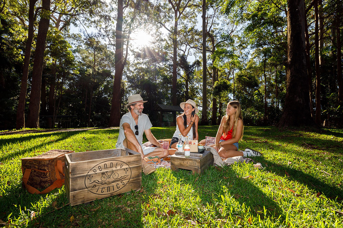 Peddly Picnics, Tamborine Mountain (image supplied)