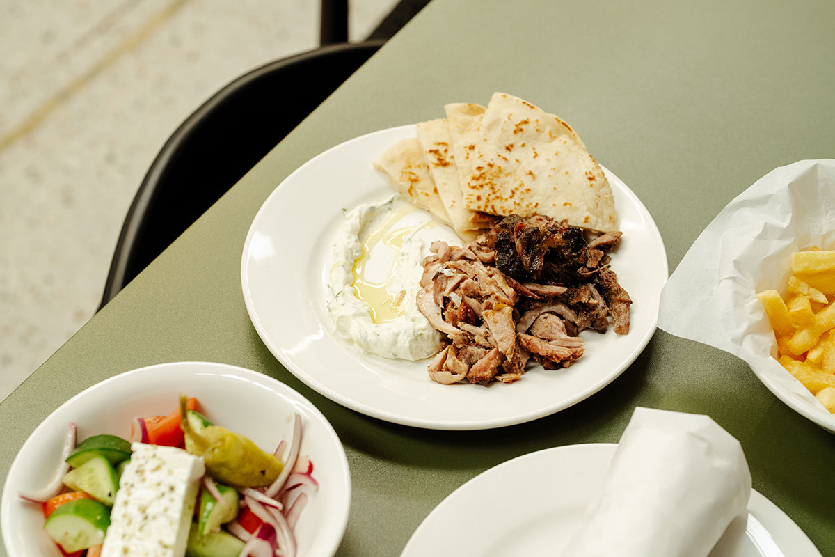 Mr Spiros Handmade Yiros, The Oxley, Nobby Beach (Image: © 2025 Inside Gold Coast)