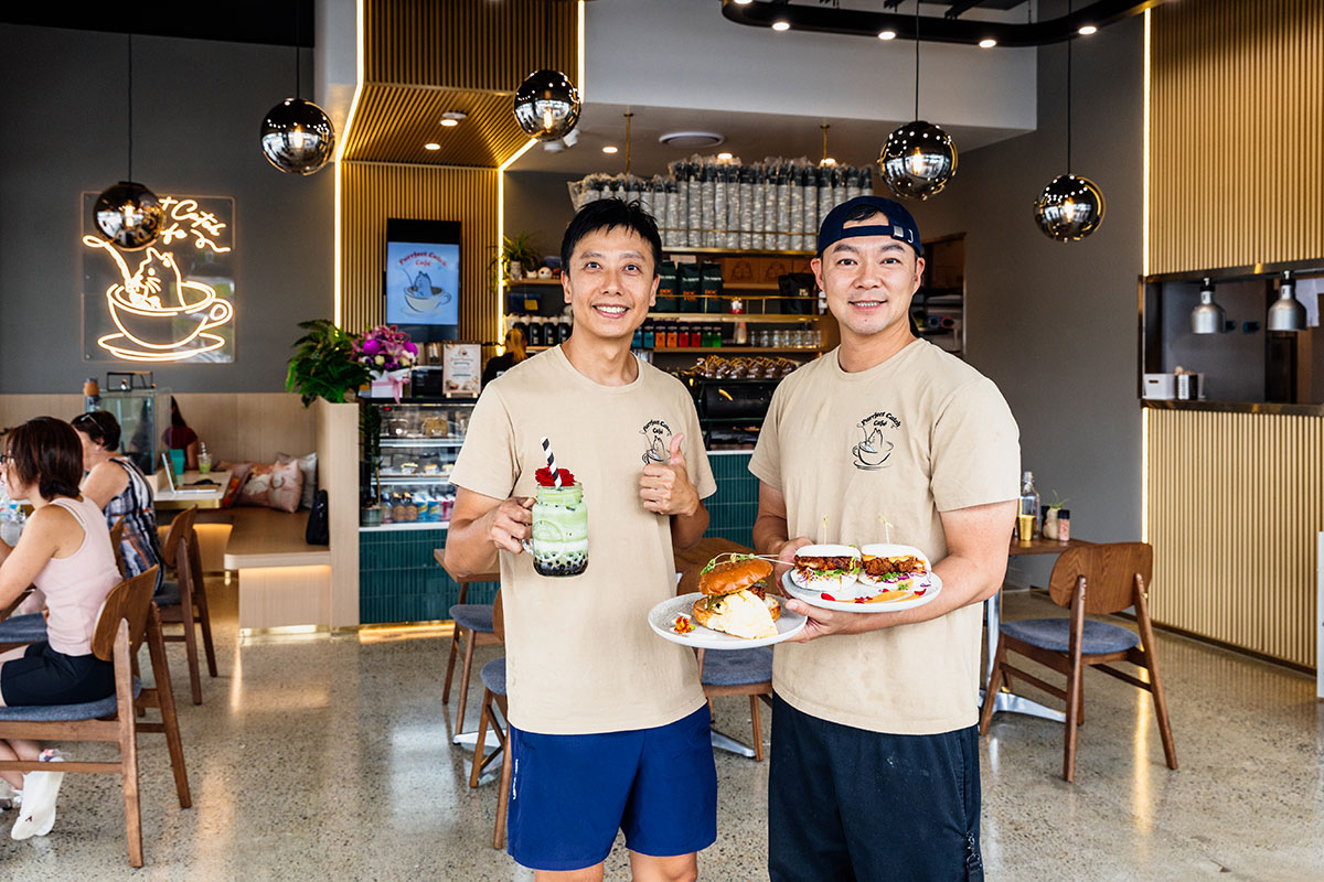 Purrfect Catch Cafe, Hope Island (Image: © 2026 Inside Gold Coast)