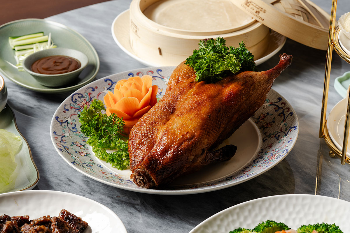 Peking Duck Pancakes, Jade Room, Robina (Image: © 2026 Inside Gold Coast)