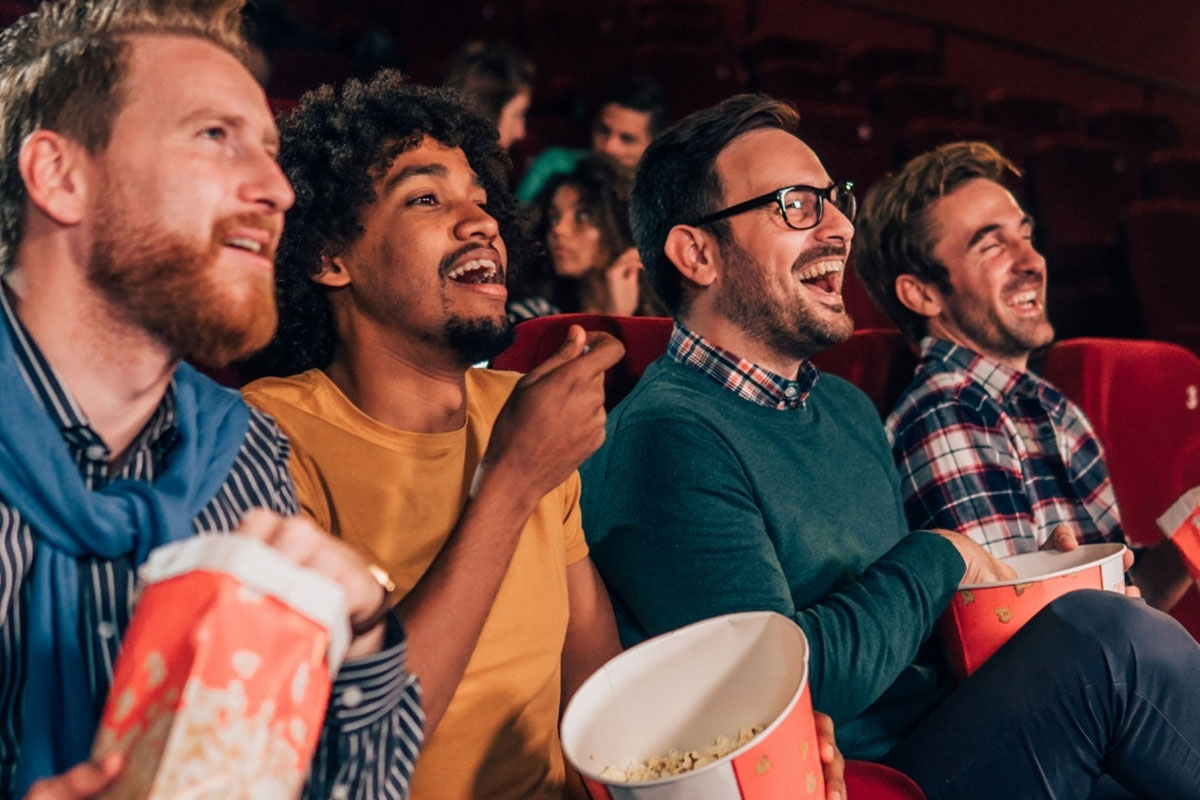 Stock image of people at the cinema (image supplied)