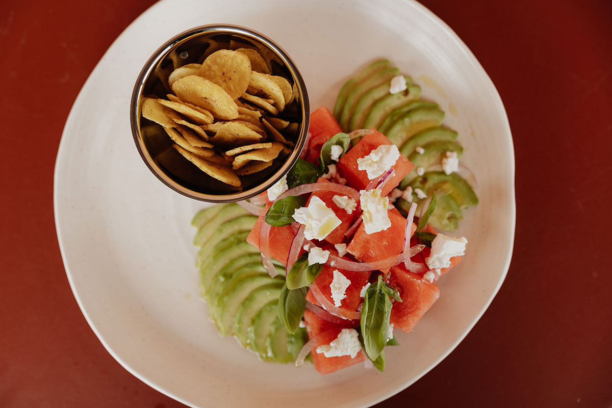 Watermelon 'Ceviche', House of Hälsa (Image: © 2026 Inside Gold Coast)