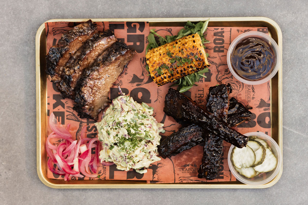 The Pitmaster's Plate, Hicksville (image by Mathilde Bouby)