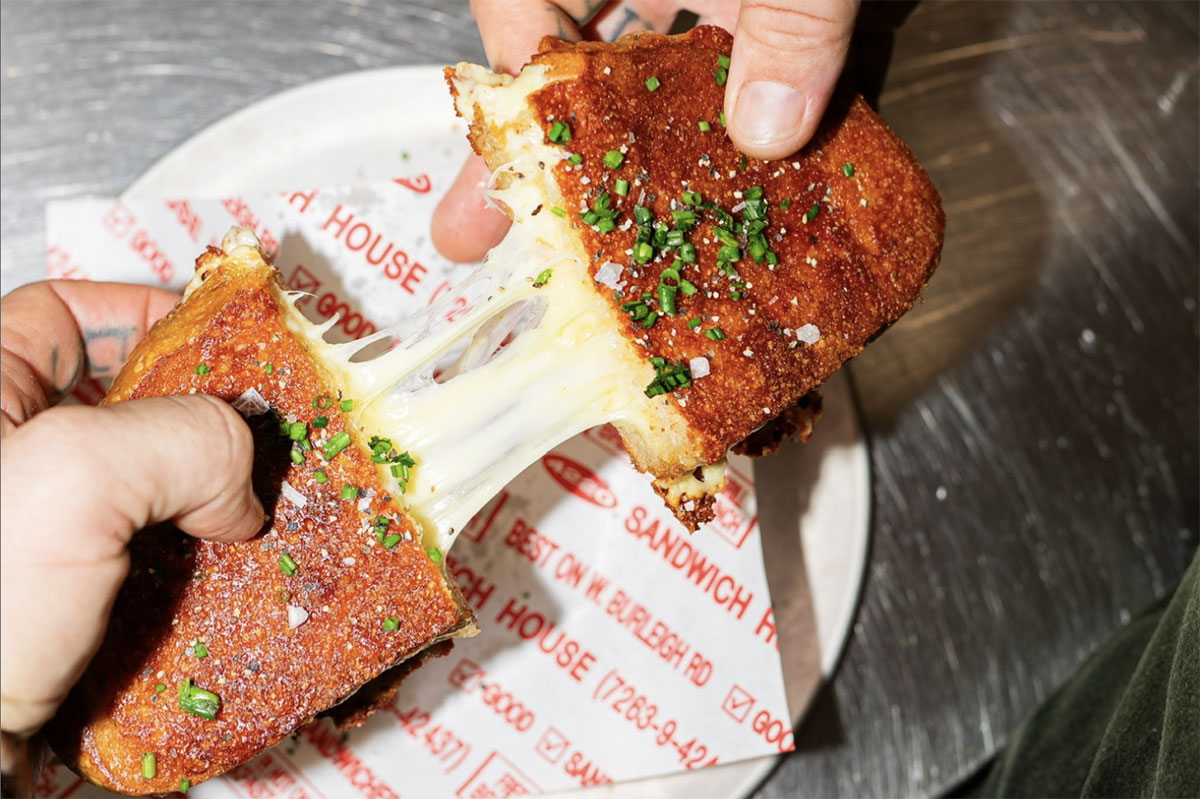 3 Cheese Toastie, McSandwich House (image supplied)