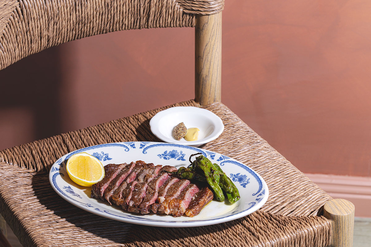 Angus Scotch Fillet Steak, Valentina Restaurant + Bar (image by Andrea Paez)