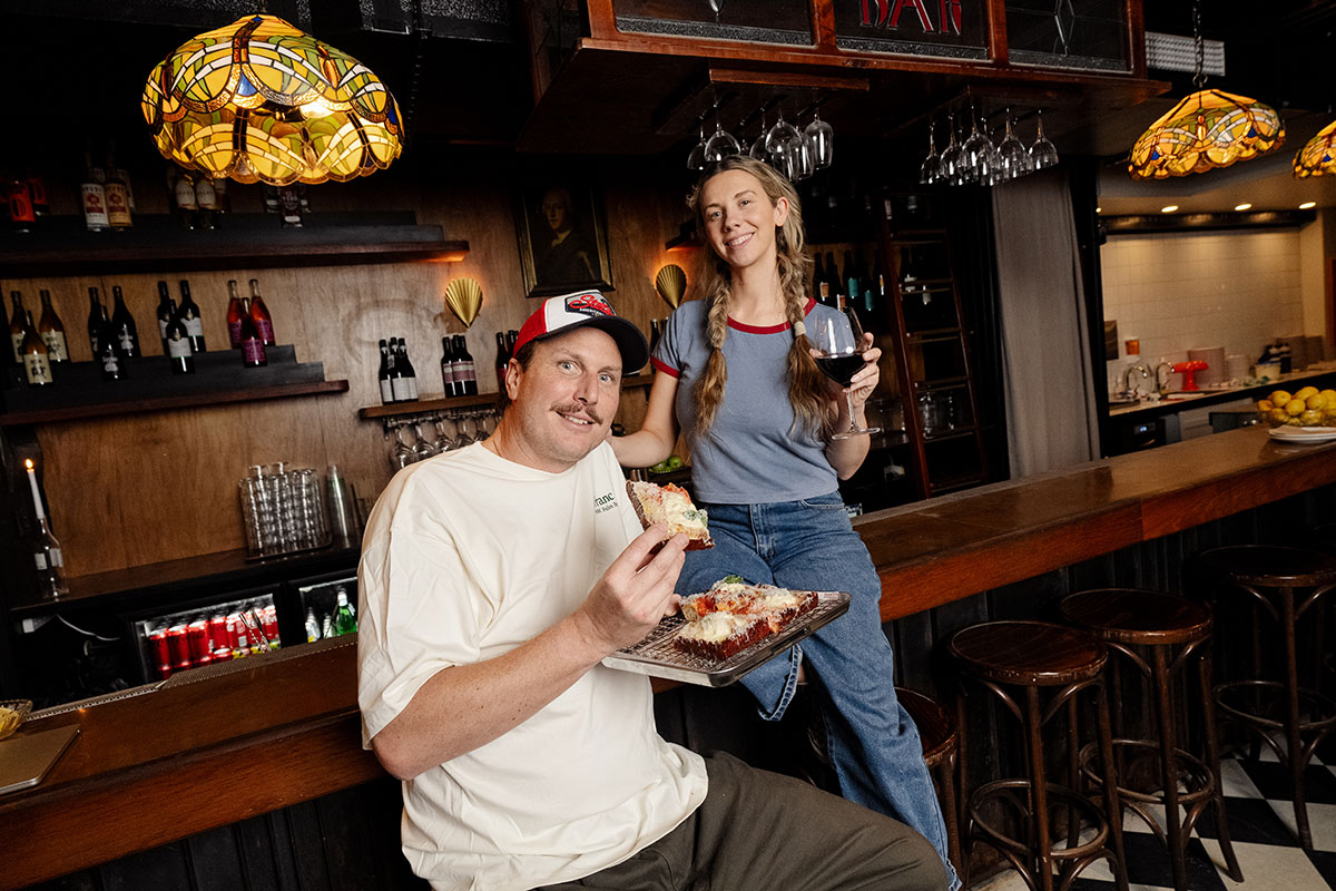 Owners Anthony and Claudia Pattinson, Franc Jrs (Image: © 2026 Inside Gold Coast)